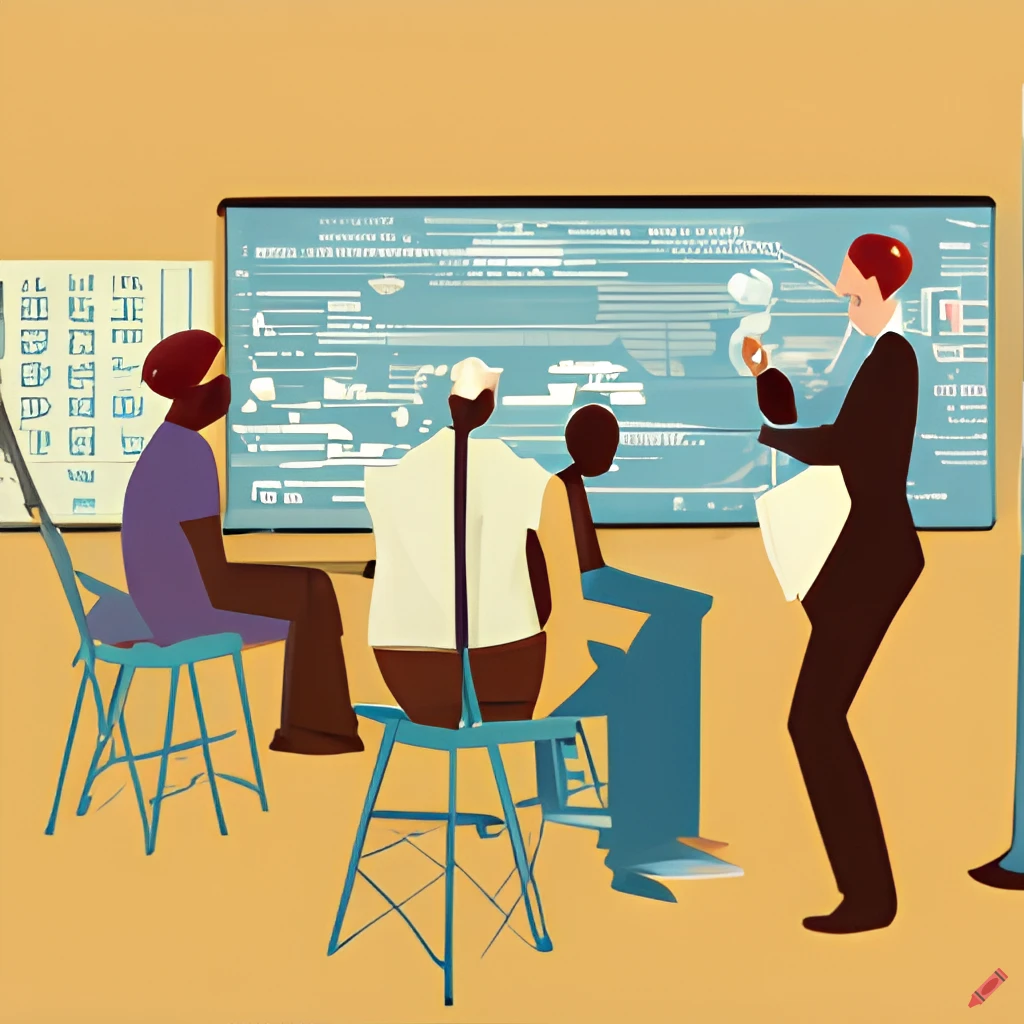 Illustration of a focus group